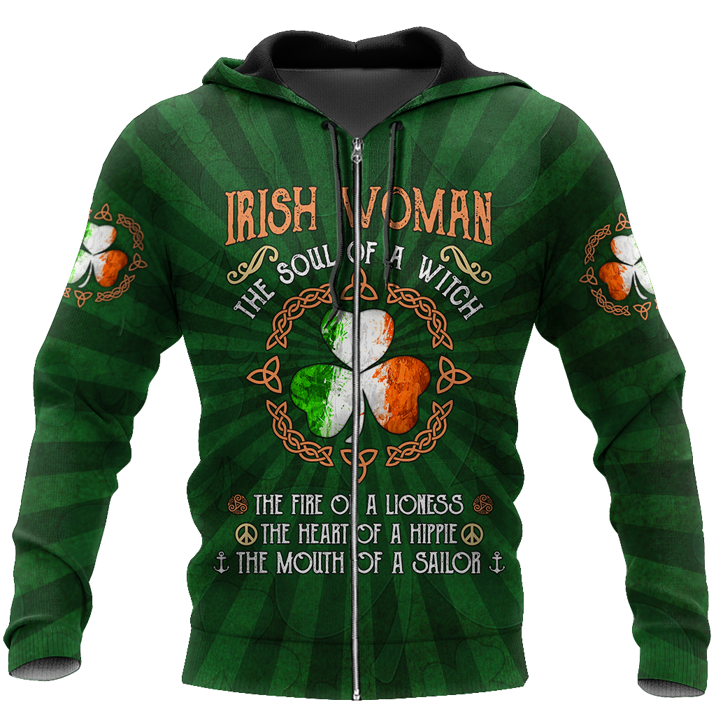 Irish St.Patrick 3d hoodie shirt for men and women DD11162001