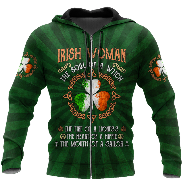 Irish St.Patrick 3d hoodie shirt for men and women DD11162001