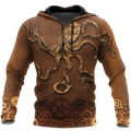 Octopus Steampunk Mechanic All Over Printed Hoodie For Men and Women DD11102001CL-NDD