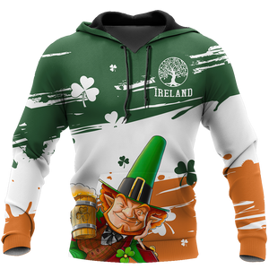 Irish St.Patrick day 3d hoodie shirt for men and women DD11112017