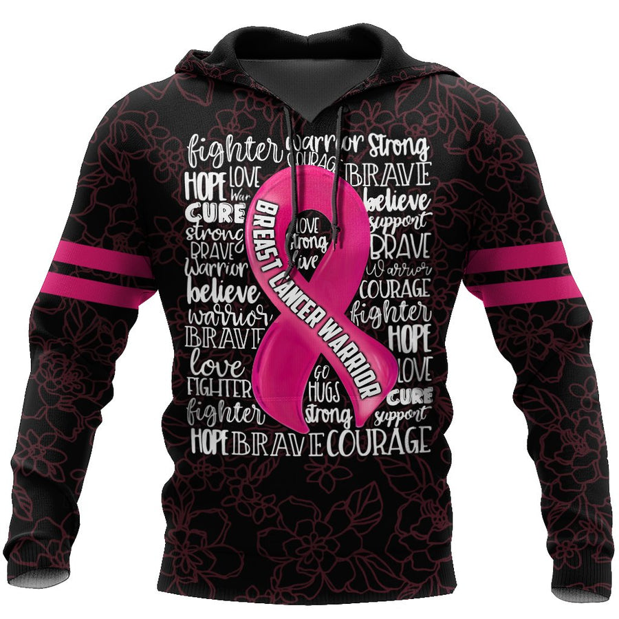 Breast cancer 3d hoodie shirt for men and women HAC200501S-Apparel-HG-Zip hoodie-S-Vibe Cosy™