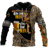 Premium Hunt Deer and Drink Beer Unisex Shirt Pi24092002