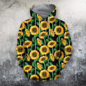 3D All Over Printing Sunflowers Shirt-Apparel-Phaethon-Hoodie-S-Vibe Cosy™