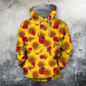 3D All Over Printing The Sunflower Bug Shirt-Apparel-Phaethon-Hoodie-S-Vibe Cosy™