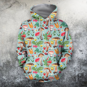 All Over Printing Mushroom Premium Shirt-Apparel-Phaethon-Hoodie-S-Vibe Cosy™