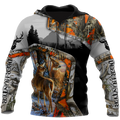 Deer Hunter 3D All Over Printed Shirts For Men LAM