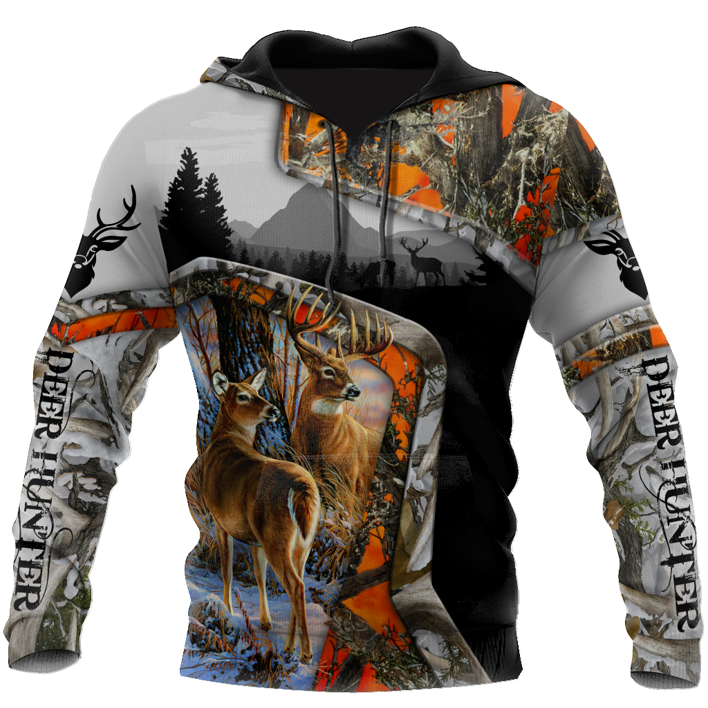 Deer Hunter 3D All Over Printed Shirts For Men LAM