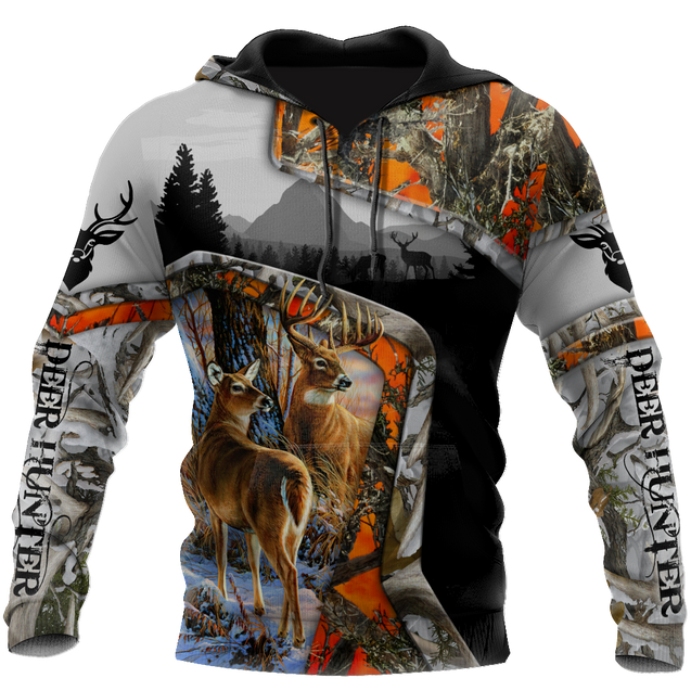 Deer Hunter 3D All Over Printed Shirts For Men LAM