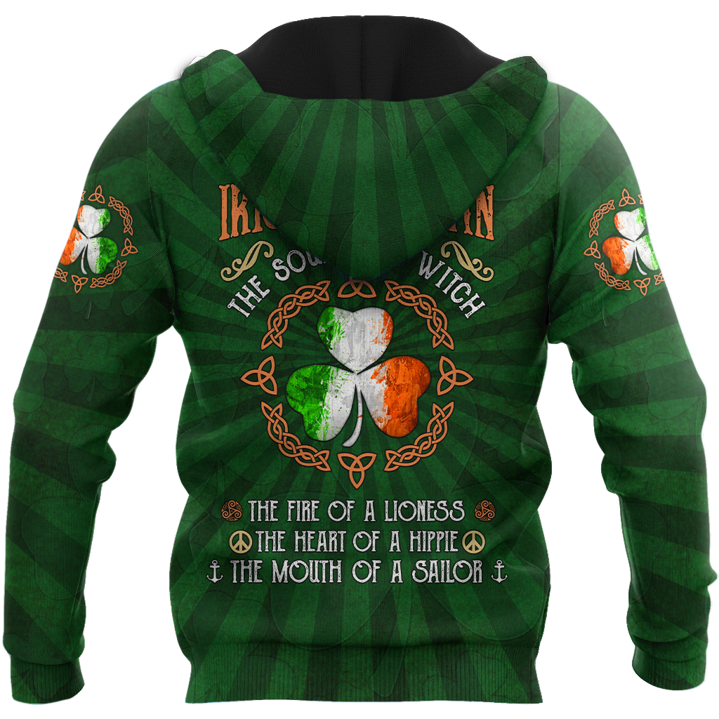Irish St.Patrick 3d hoodie shirt for men and women DD11162001