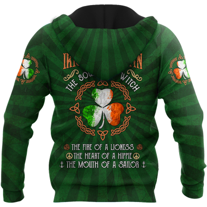 Irish St.Patrick 3d hoodie shirt for men and women DD11162001