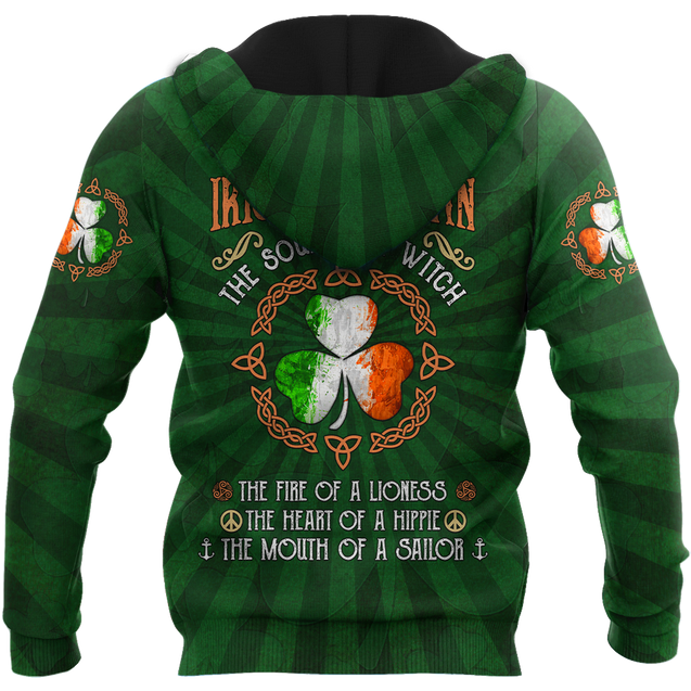 Irish St.Patrick 3d hoodie shirt for men and women DD11162001