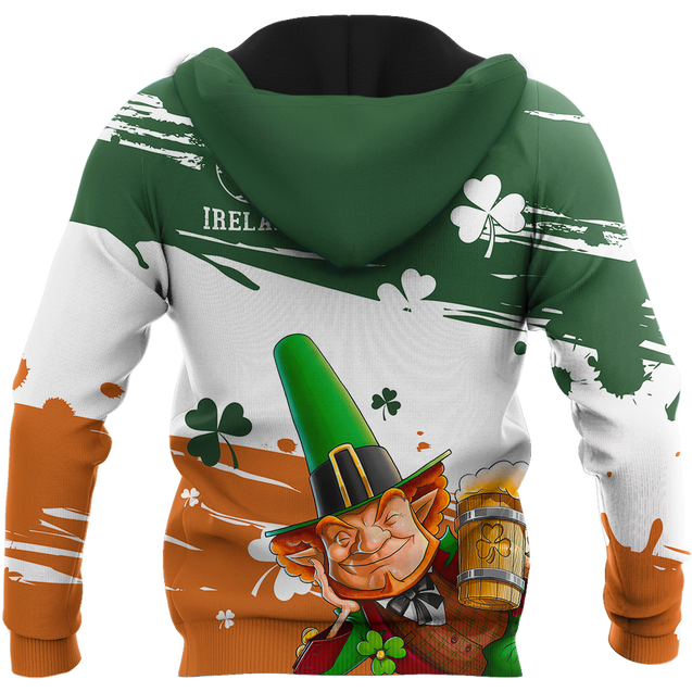 Irish St.Patrick day 3d hoodie shirt for men and women DD11112017