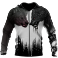 The Wolf 3D All Over Printed Hoodie For Men and Women MH2410202ST