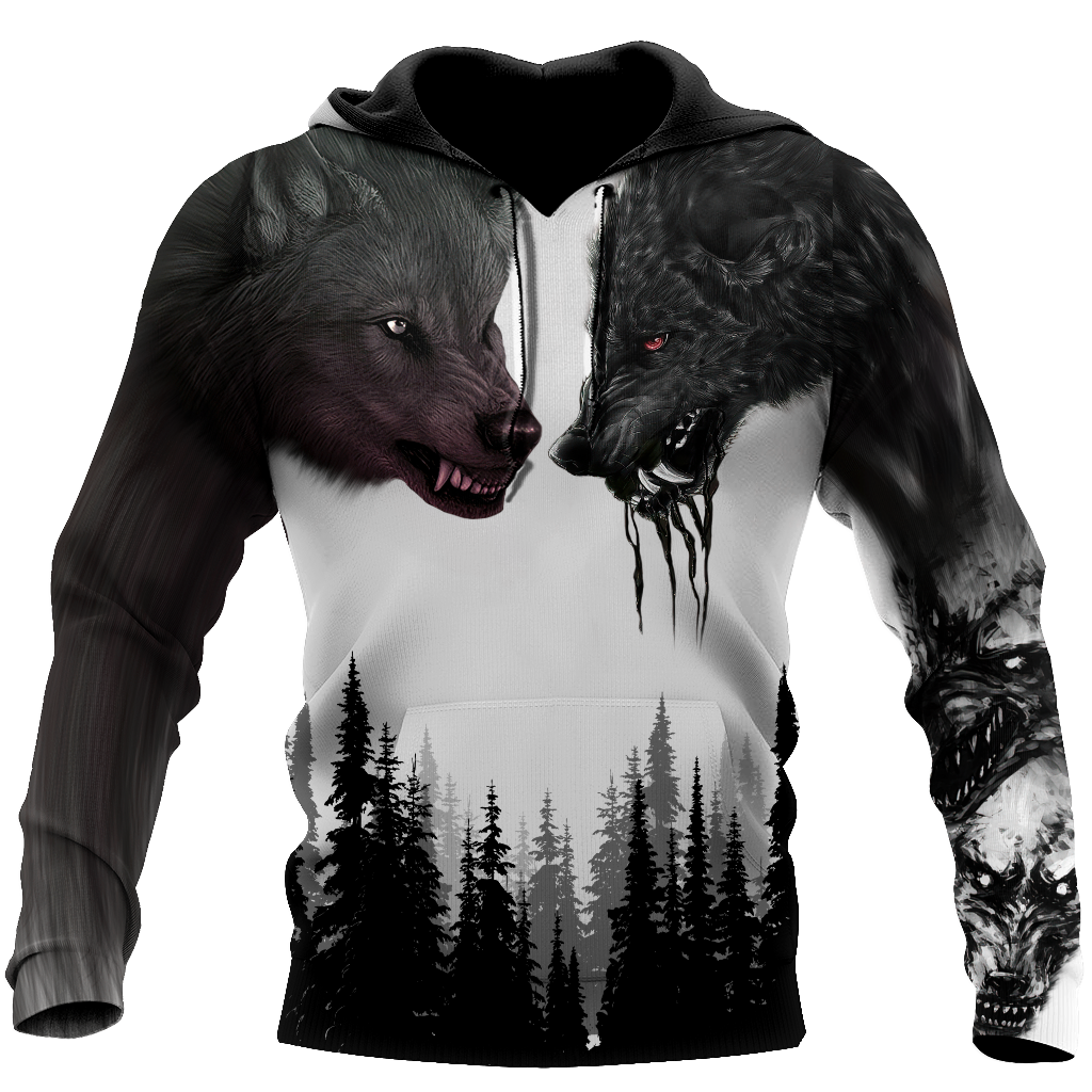 The Wolf 3D All Over Printed Hoodie For Men and Women MH2410202ST