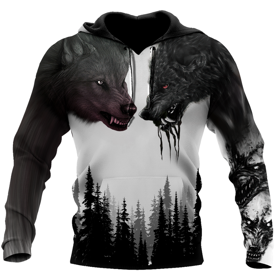 The Wolf 3D All Over Printed Hoodie For Men and Women MH2410202ST