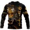 Tiger Warrior Over Printed Shirt for men and women