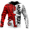 Night Tiger 3D All Over Printed Unisex Shirts