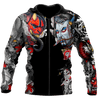 Japanese Samurai Tattoo 3D Over Printed Unisex Hoodie ML