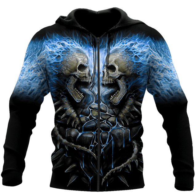 Lighting Skulls Hoodie For Men And Women TQH201010