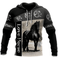 Love Horse 3D All Over Printed Shirts For Men and Women TA09252001