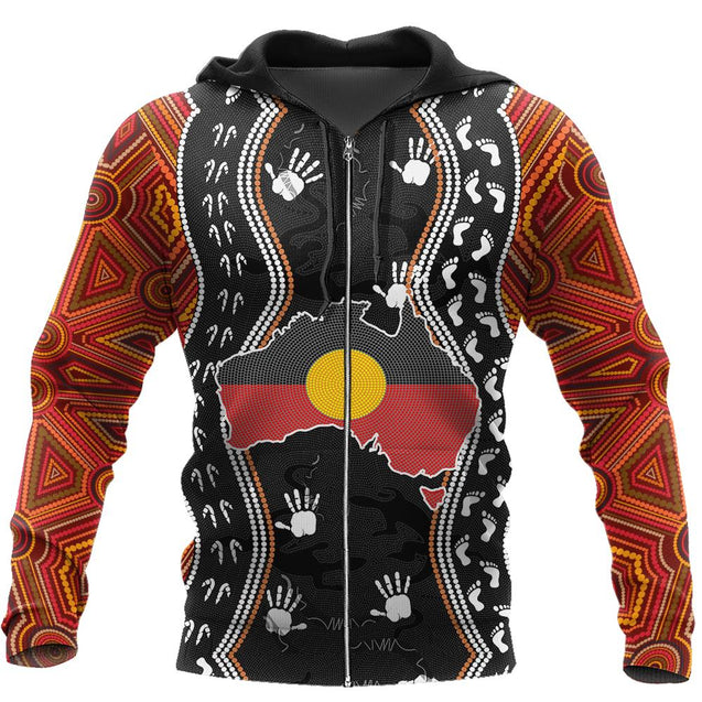 Aboriginal Australia Indigenous Map Shirt for Men and Women