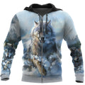 Native Wolf 3D All Over Print Hoodie T Shirt For Men and Women NTN09052003