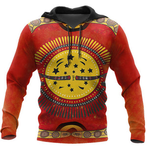 Aboriginal Boomerang And Lizard Pattern Shirt For Men And Women