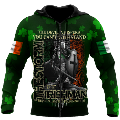 Irish St.Patrick day 3d hoodie shirt for men and women MH2810205