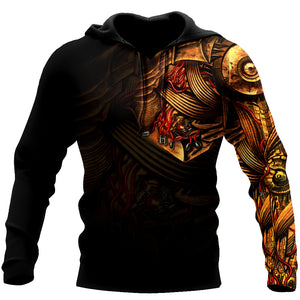 All Over Printed Steampunk Mechanic Tattoo Hoodie For Men and Women NTNST1014205