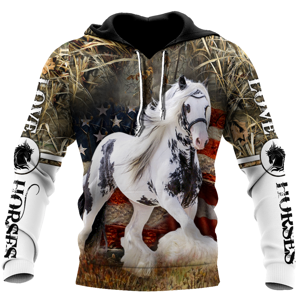 Gypsy Horse 3D All Over Printed Shirts For Men and Women Pi080501S1-Apparel-TA-Hoodie-S-Vibe Cosy™