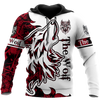 Wolf Tattoo 3D All Over Print Hoodie T Shirt For Men and Women Pi04092004