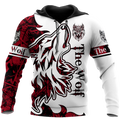 Wolf Tattoo 3D All Over Print Hoodie T Shirt For Men and Women Pi04092004