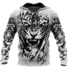 3D Tiger Tattoo Potrait  Over Printed Shirt for Men and Women