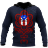 Puerto Rico Sol Taino All Over Print Shirts And Short NTN06202001-Apparel-TQH-Hoodie-S-Vibe Cosy™