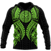 Amazing Polynesian Tattoo Green Hoodie-ML-Apparel-ML-Hoodie-S-Vibe Cosy™