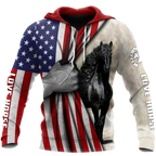 Horse Flag 3D All Over Printed Shirts Pi16062002-Apparel-TA-Hoodie-S-Vibe Cosy™