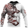 Alpha Wolf Tattoo 3D All Over Printed Unisex Shirts