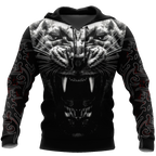 Tattoo White Tiger  3D All Over Printed Unisex Shirts