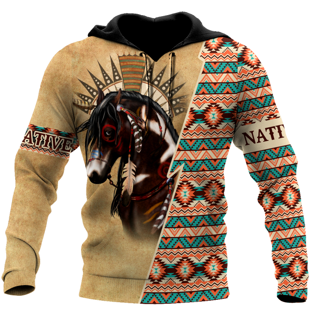 Premium Native American 3D All Over Printed Shirts