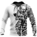 3D Ancient Egypt Anubis Tattoo Over Printed Shirt for Men and Women