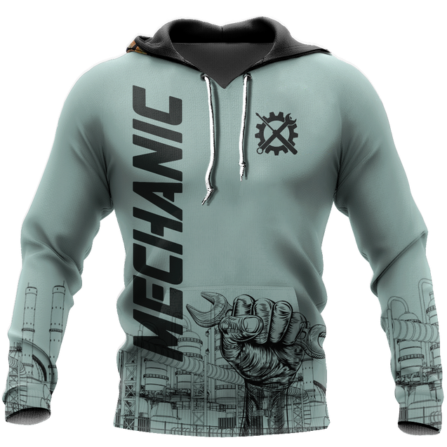 I'm Here Because You Broke Something All Over Printed Mechanic Hoodie For Men and Women HVT14102001