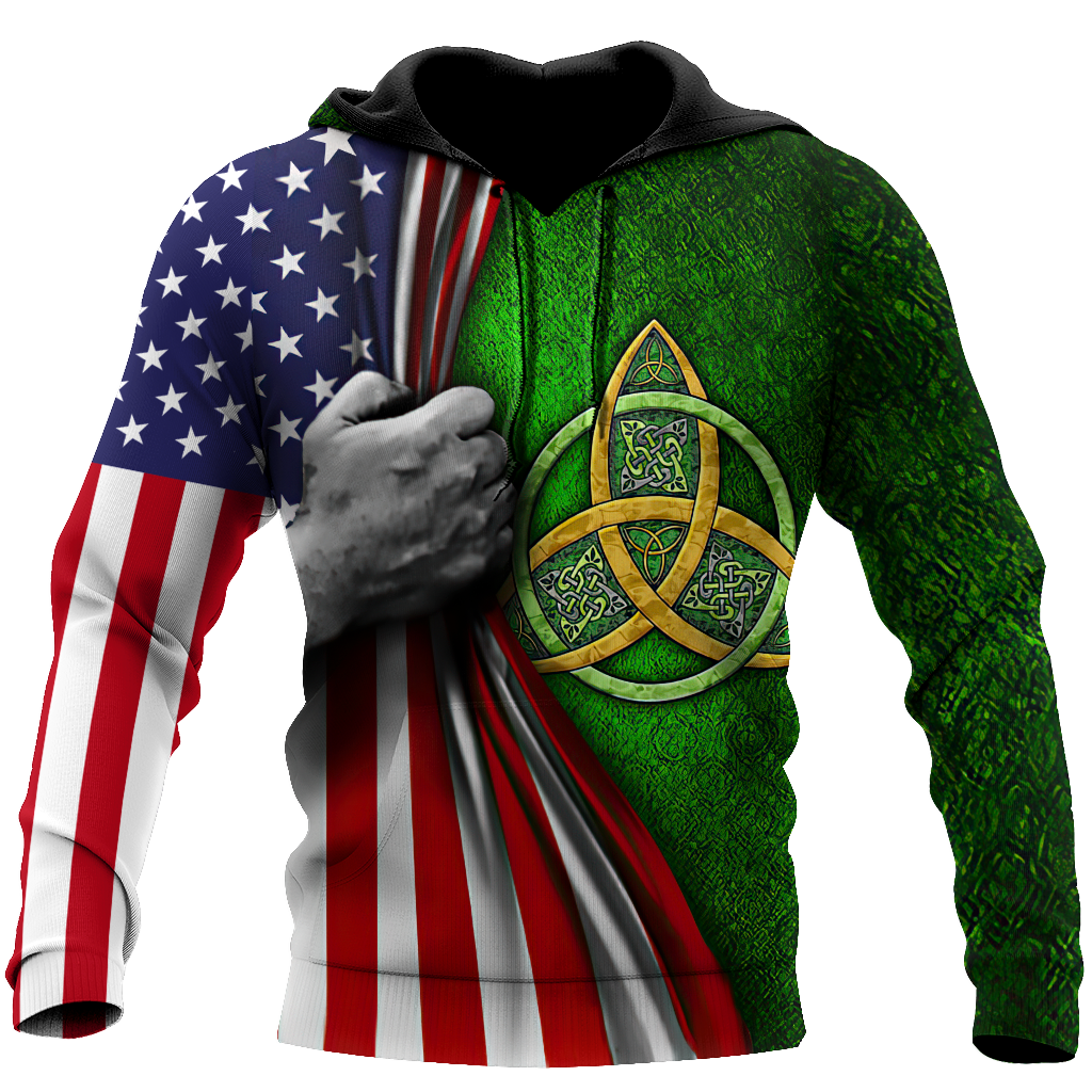 Irish St.Patrick day 3d hoodie shirt for men and women MH0511201