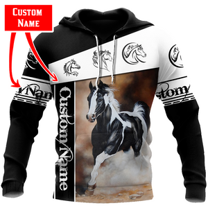 Horse Custom Name 3D All Over Printed Shirts For Men and Women TA09282003