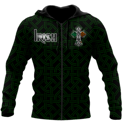 Irish St.Patrick day 3d hoodie shirt for men and women MH3010203S