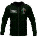 Irish St.Patrick day 3d hoodie shirt for men and women MH3010203S