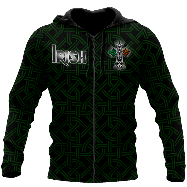 Irish St.Patrick day 3d hoodie shirt for men and women MH3010203S