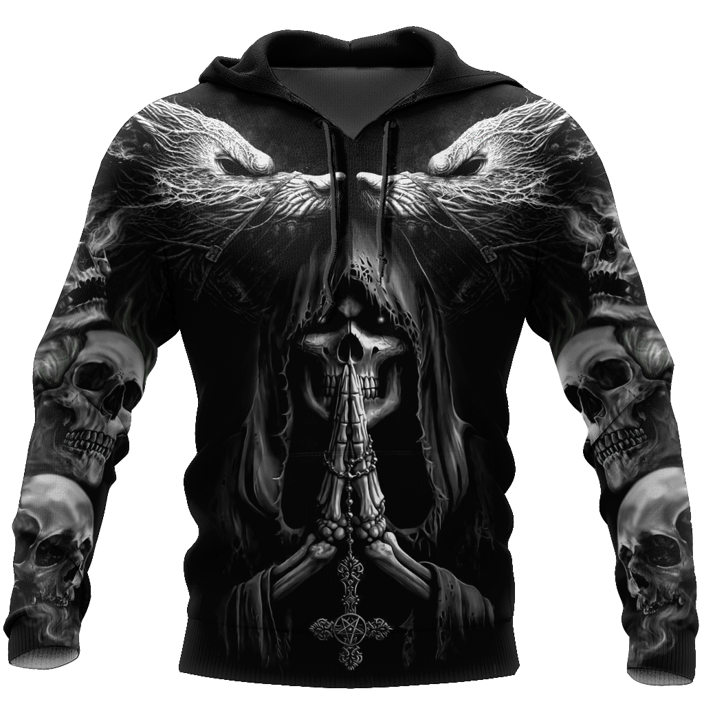 Premium Skull Tattoo 3D All Over Printed Unisex Shirts