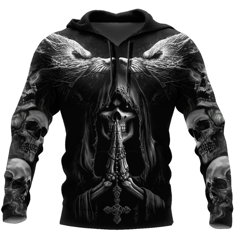 Premium Skull Tattoo 3D All Over Printed Unisex Shirts