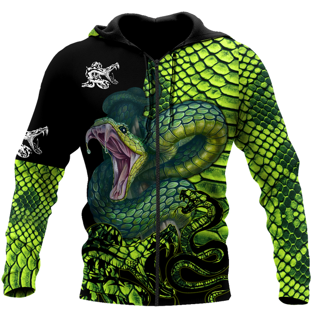 Snake 3D All Over Printed Unisex Shirt