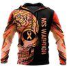 Multiple sclerosis warrior 3d hoodie shirt for men and women-Apparel-HG-Hoodie-S-Vibe Cosy™